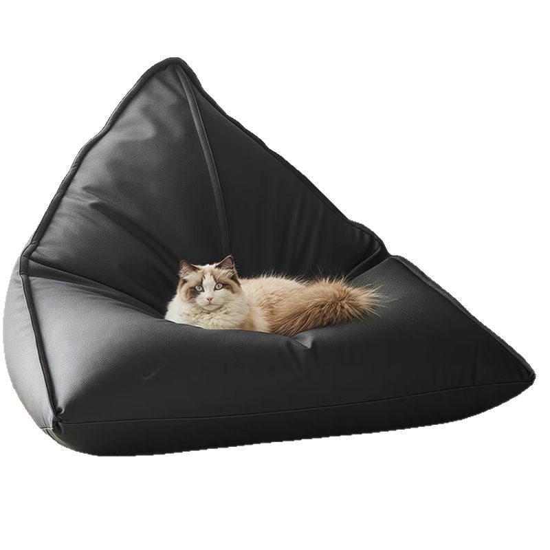 Black lazy sofa