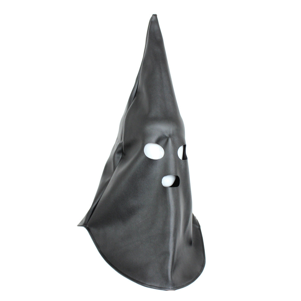 Black Leather Adjustable Headgear