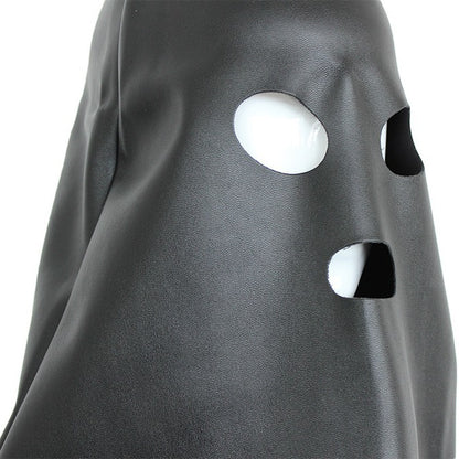 Black Leather Adjustable Headgear