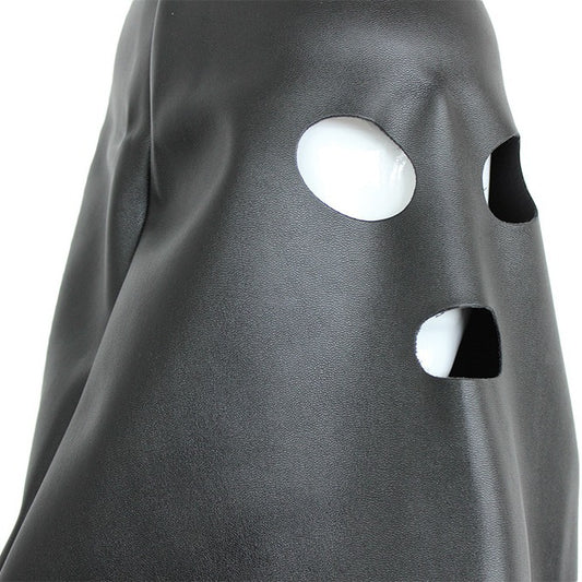 Black Leather Adjustable Headgear