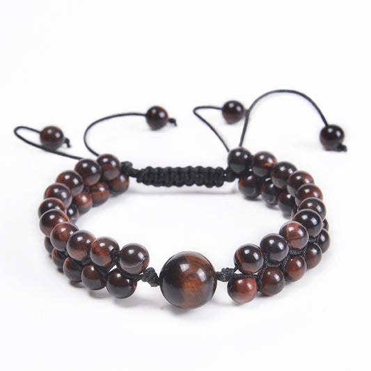 Black Magnetized Tiger Eye Stone Bracelet