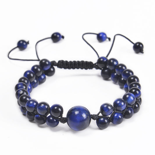Black Magnetized Tiger Eye Stone Bracelet