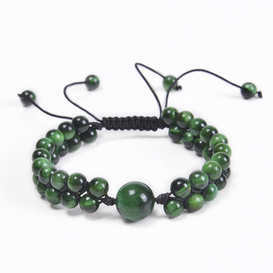 Black Magnetized Tiger Eye Stone Bracelet