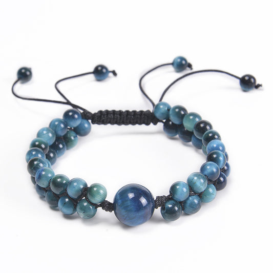 Black Magnetized Tiger Eye Stone Bracelet