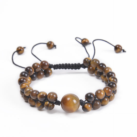 Black Magnetized Tiger Eye Stone Bracelet