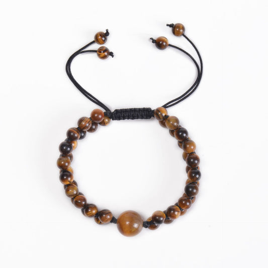 Black Magnetized Tiger Eye Stone Bracelet
