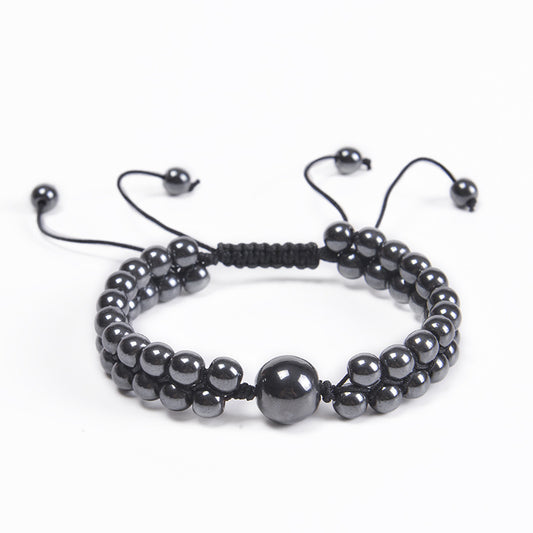 Black Magnetized Tiger Eye Stone Bracelet