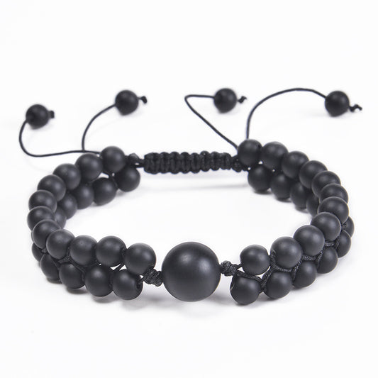 Black Magnetized Tiger Eye Stone Bracelet