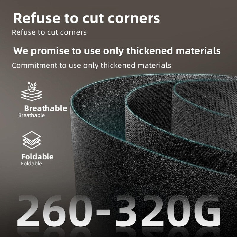 Black Non-Woven Grow Bags