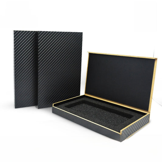 Black phone case packaging