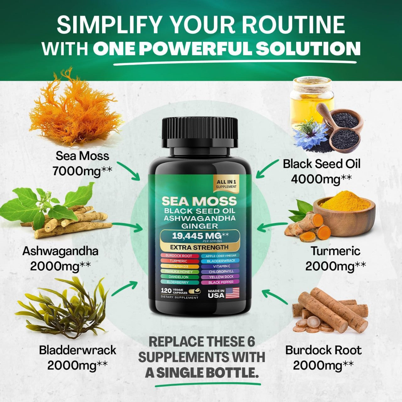 Black Sea Moss Capsules