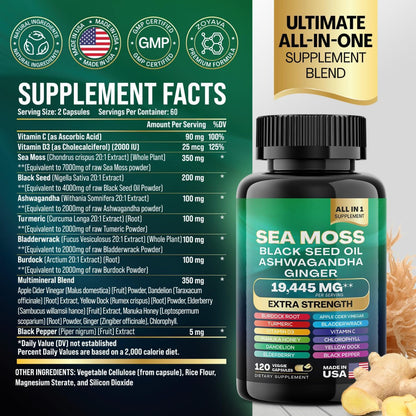Black Sea Moss Capsules