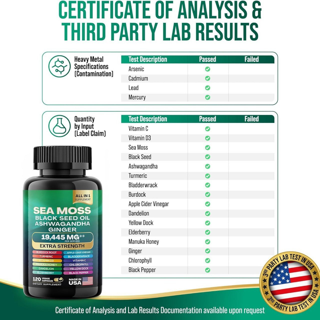 Black Sea Moss Capsules