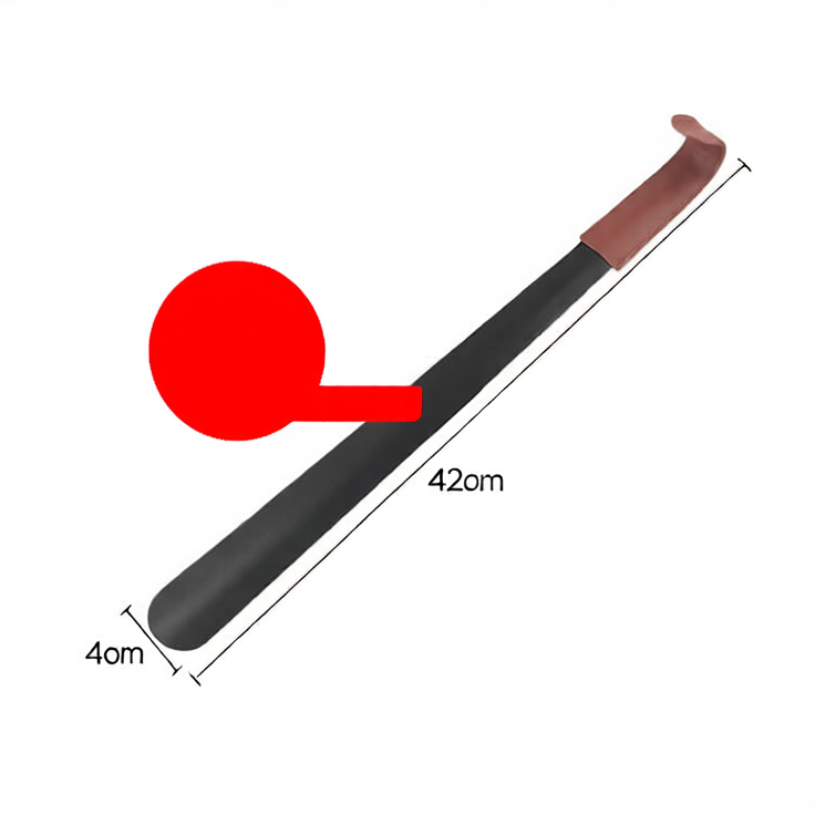 black shoe puller