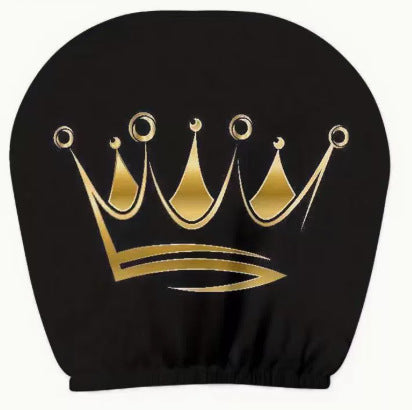 Black Skull Car Printed Headrest Cover Universal Elastic Style Funny and Interesting Universal Headgear