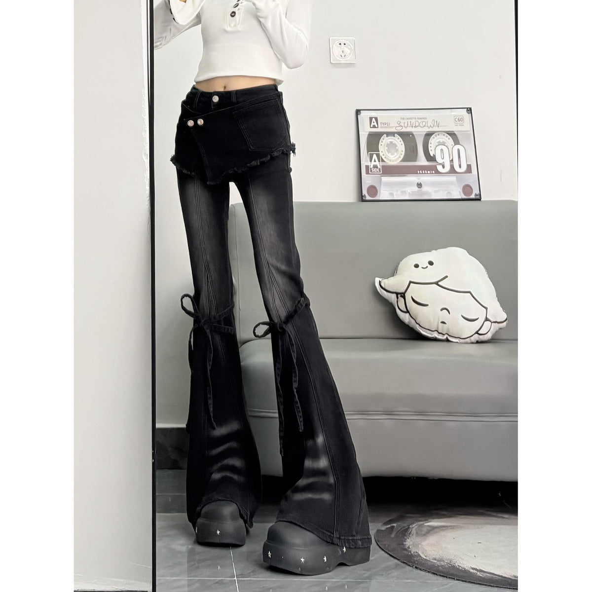 Black Slair Jeans