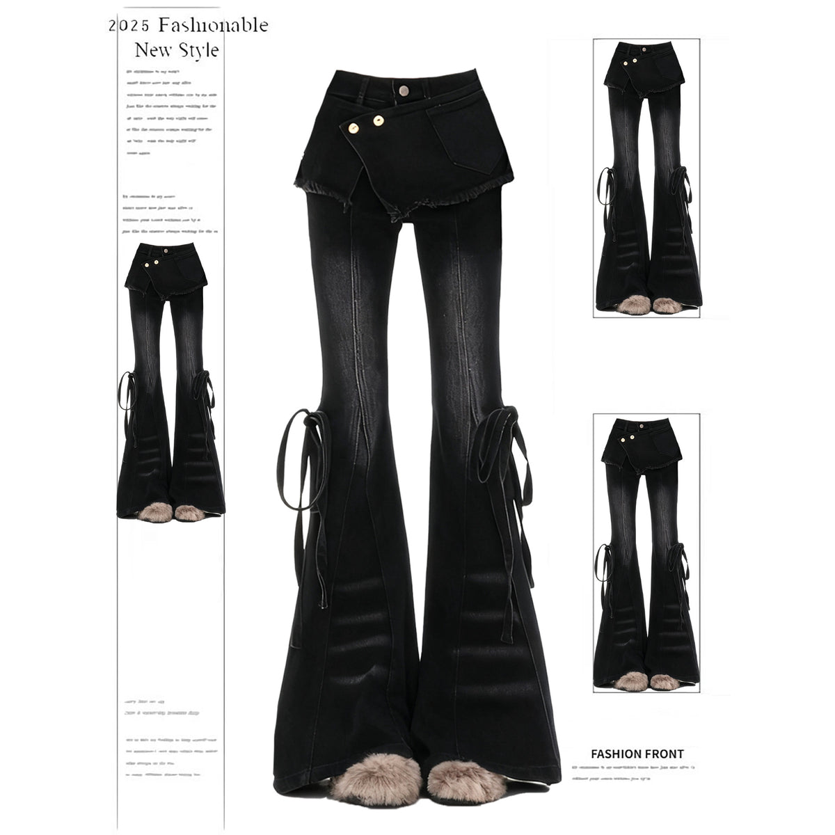 Black Slair Jeans