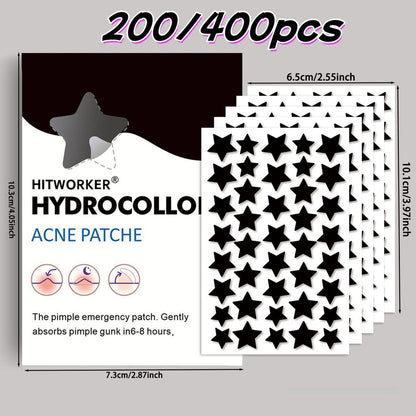 Black Star Acne Patches