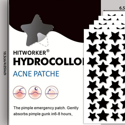 Black Star Acne Patches