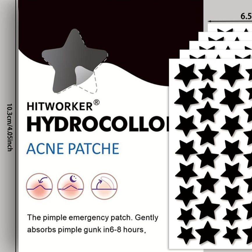 Black Star Acne Patches