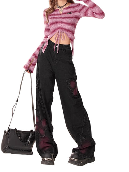 Black stylish jeans