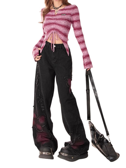 Black stylish jeans