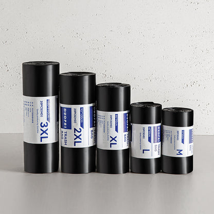 Black thickened large garbage bag