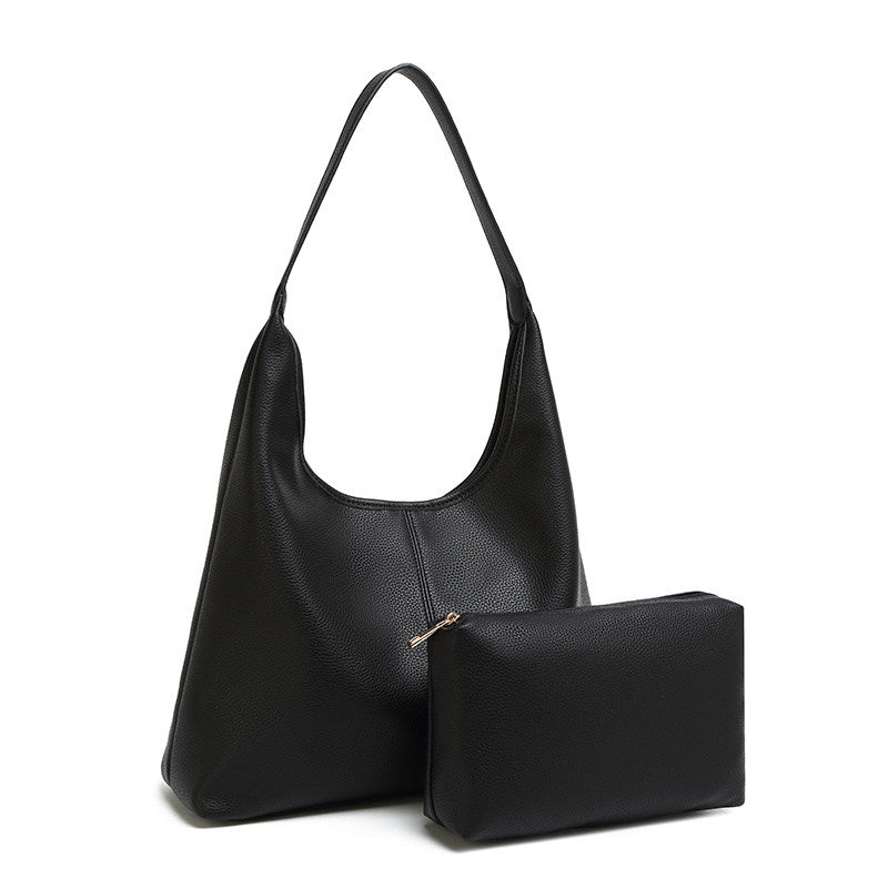 Black versatile underarm bag