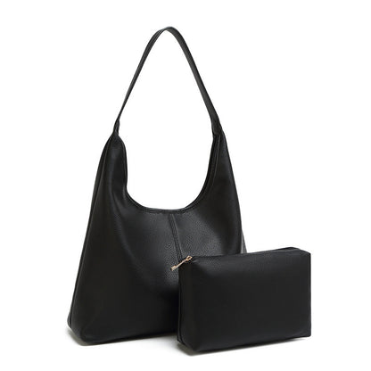 Black versatile underarm bag