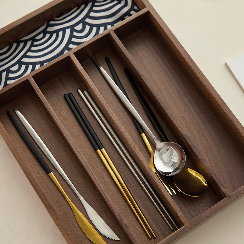 Black Walnut Large Storage Box