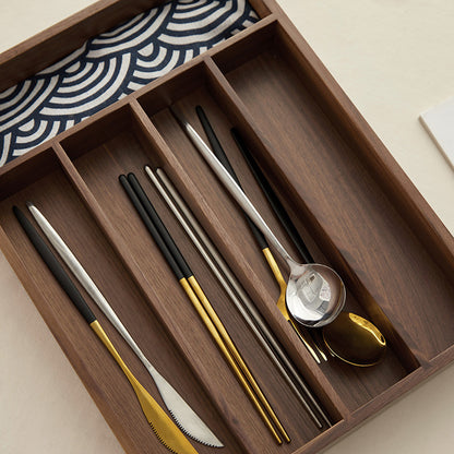 Black Walnut Large Storage Box