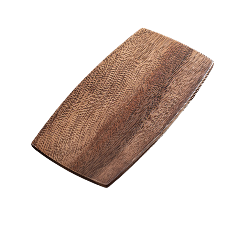 Black walnut rectangular tray