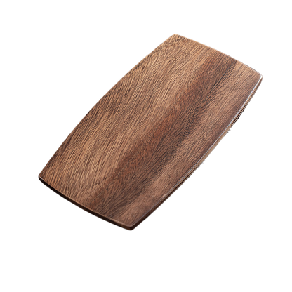 Black walnut rectangular tray