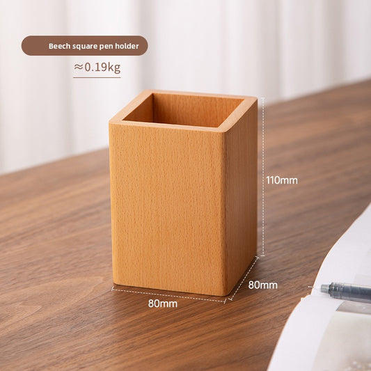Black Walnut Solid Wood Pen Holder