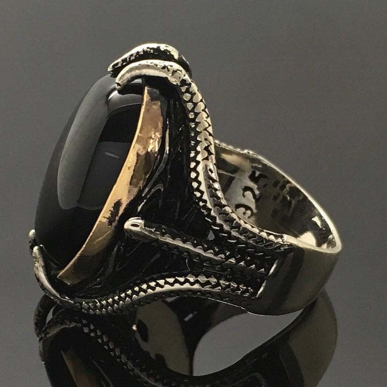 Black Zircon Ring