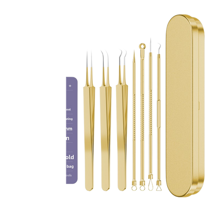 Blackhead acne needle double-tipped