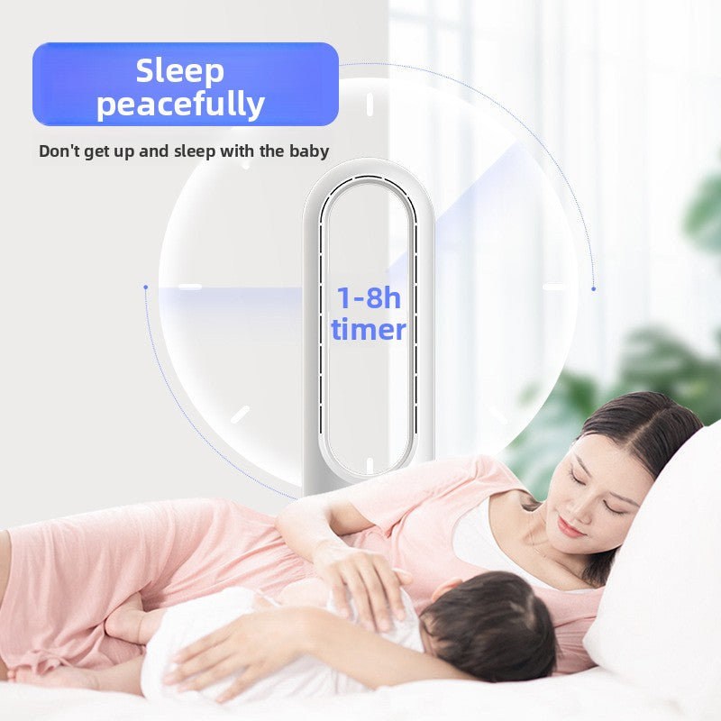 Bladeless Cooling and Heating Tower Fan with Remote Control