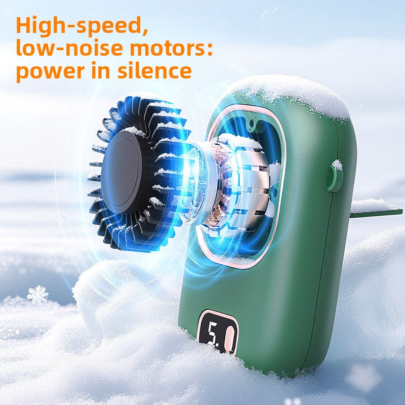 Bladeless Neck Hanging Fan with USB Charging