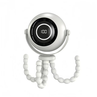 Bladeless Octopus Mini Fan with Night Light