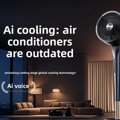 Bladeless Oscillating Fan with Voice Control