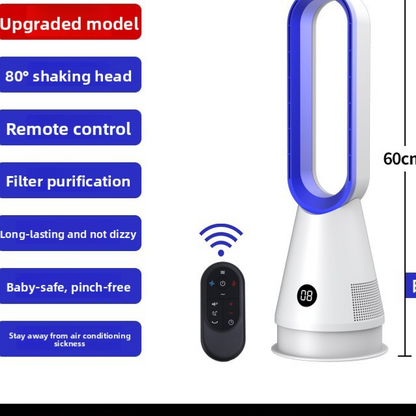 Bladeless Tower Fan with Remote Control