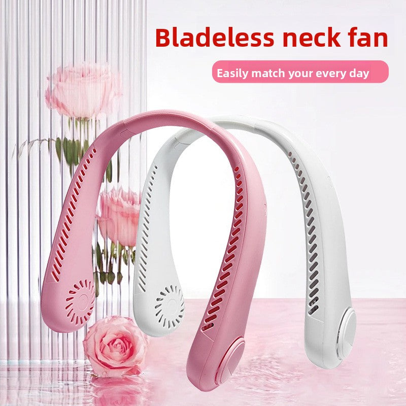 Bladeless USB Rechargeable Neck Fan