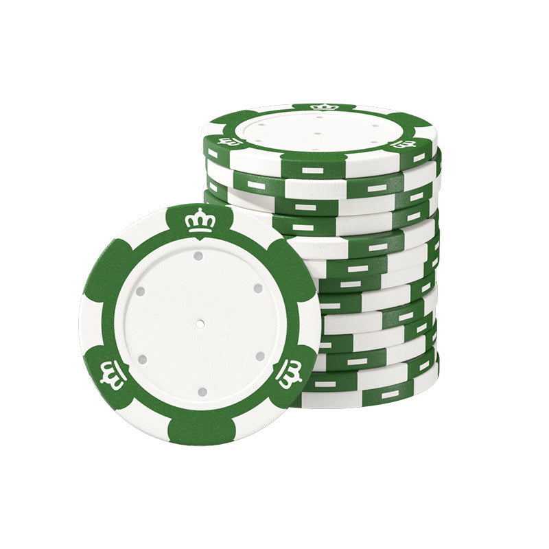 Blank chip coins with no face value