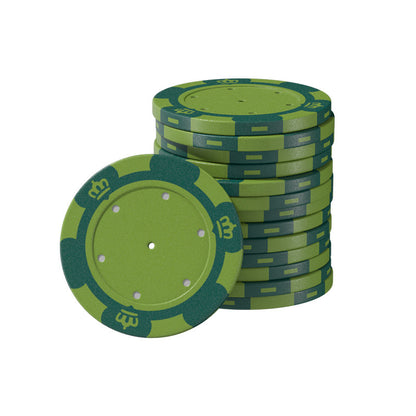 Blank chip coins with no face value