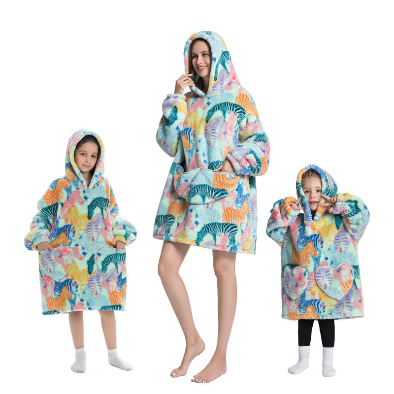 Blanket Hoodie Warm Pullover