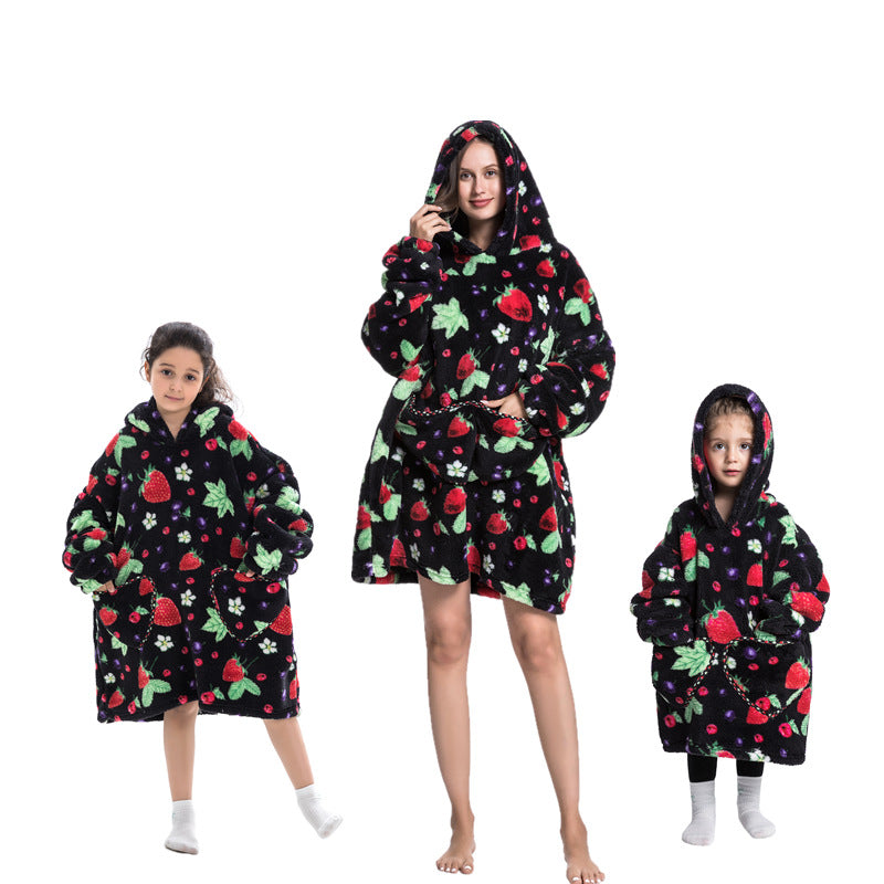Blanket Hoodie Warm Pullover