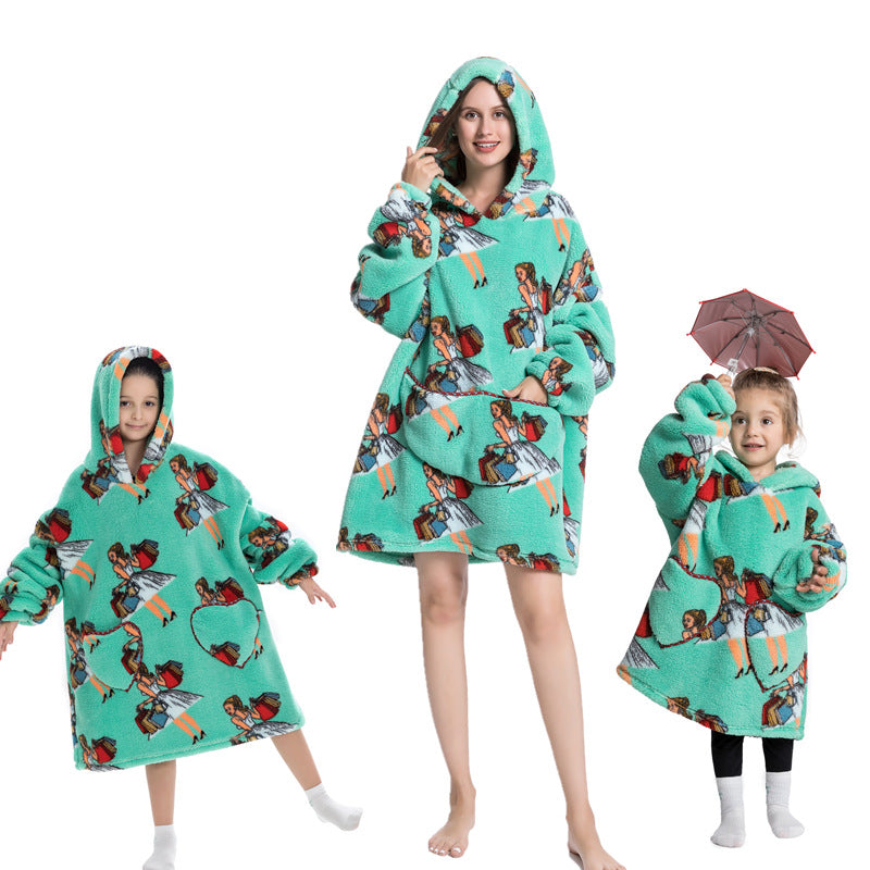 Blanket Hoodie Warm Pullover