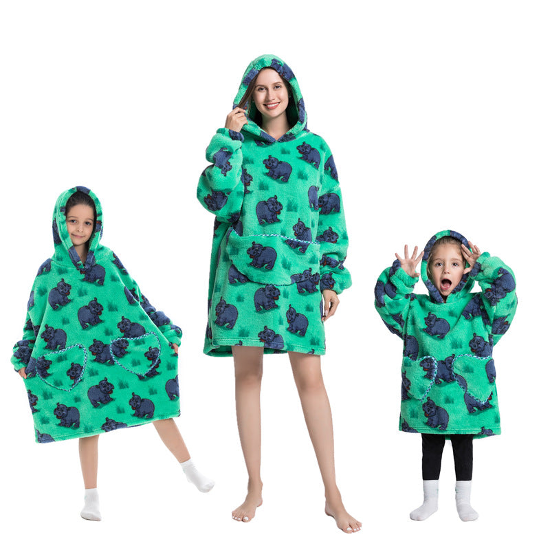 Blanket Hoodie Warm Pullover