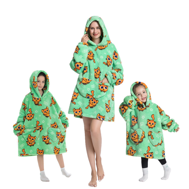 Blanket Hoodie Warm Pullover
