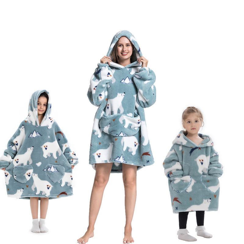 Blanket Hoodie Warm Pullover